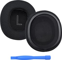 Vervangende Oorkussens voor Xbox Wireless, Xbox Wired, Xbox Stereo 20th Anniversary Special Edition Hoofdtelefoon van MMOBIEL – Mesh Fabric Koptelefoon Oorkussens - Noise Isolation Earpads – Zwart — thumbnail 1