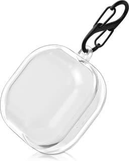 kwmobile Earphones Case for Samsung Galaxy Buds FE Case - Clear TPU Silicone Earbuds Cover - Transparent — thumbnail 5