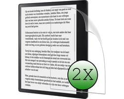 Screenprotector - 2 Stuks Folie - Geschikt voor Kobo Elipsa 2E - Ultra Clear - Bescherm Folie - Soft TPU - Screen Protector