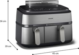 Philips 5000 series - Dubbele airfryer - 9L - 2750W — thumbnail 11