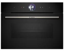 Bosch CMG7241B1-1 Serie 8 inbouw combi oven zwart + 3 Jaar Gratis Extra Garantie — afbeelding 1
