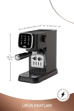 Halfautomatische espressomachine voor Espresso, Americano en Melkkoffie — thumbnail 2