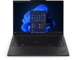 Lenovo ThinkPad T14 Gen 6 (Intel) Copilot+ PC Intel Core Ultra 5 226V Laptop 35,6 cm (14") WUXGA 16 GB LPDDR5x-SDRAM 512 GB SSD Wi-Fi 7 (802.11be) Windows 11 Pro Engels Zwart