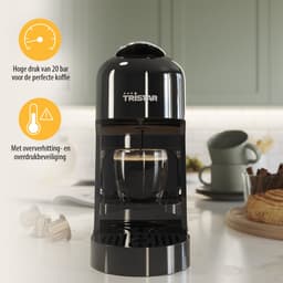 Tristar CM-2302 - Koffiecupmachine - Geschikt voor Nespresso - 0.8L - 1400W - Compact & Gebruiksvriendelijk — thumbnail 3