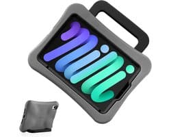 Schokbestendige Kindertas met Handvat en Standaard voor iPad Mini 7 (2024) & Mini 6 (8.3 inch)