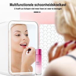 EAFC - Skincare Fridge - Mini Koelkast - Inclusief E-Book - Skincare Koelkast - Make-up Koeling - 4 Liter — thumbnail 4