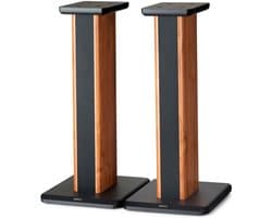 Set van Twee Luidsprekerstandaards voor Boekenplankspeakers (Bruin)