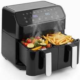 Dubbele Airfryer XXL – 11L (2×5,5L) – Dual Zone met SYNC – 2950W – PFAS-vrij – Vaatwasserbestendig — thumbnail 1
