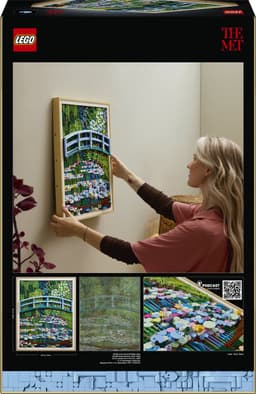LEGO Art Claude Monet: Brug over een vijver met waterlelies 31220 — thumbnail 3
