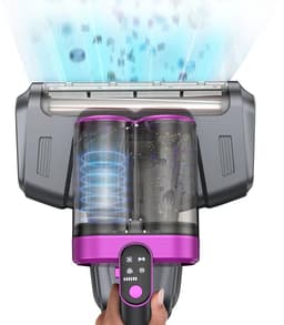 Huisstofmijt Stofzuiger - Ingebouwde Ultraviolet Lamp van 253,7 nm - 13kPa Zuigkracht voor Diepe Reiniging van Beddengoed — thumbnail 4