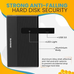 Draagbare Externe Harde Schijf 1TB USB 3.0 Geheugenuitbreiding voor PC, Laptop en Gameconsoles — thumbnail 2