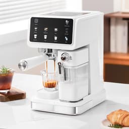 Compacte Koffiemachine - Espressomachine - Thuis Barista - 6 Koffiemodi - 15L Watertank — thumbnail 3