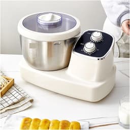 Spiraalmixer - Deegkneder Mixer - Snel Deeg Maken - 1500W Krachtige Motor - 35L Kom - Zilver — thumbnail 5