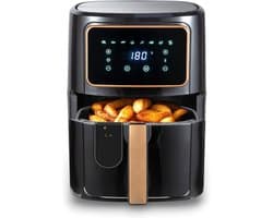 SVN® Airfryer XXL - Mini-oven - Heteluchtfriteuse - Zwart - 36cm x 40cm x 36cm
