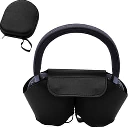 Case geschikt voor AirPods Max - Zwart - Set - Cover - Hoesje - Volledige Bescherming - Stevig — thumbnail 1