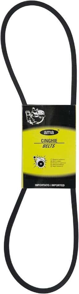 V-riem Grasmaaier - Aandrijfriem Maaier - Grasmaaier Onderhoud - Kevlar Versterkt - 13 mm x 8 mm - Zwart — thumbnail 1