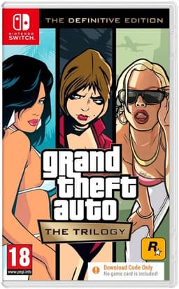 GTA The Trilogy: The Definitive Edition - Nintendo Switch - Code in a box — thumbnail 3