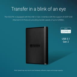 Draagbare Externe SSD 2TB USB-C Supersnelle Opslag — thumbnail 2