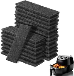 Geschikt voor de Instant Vortex 6QT Airfryer – Vervangend geurfilter (katoen) – 20-pack（zwart） — thumbnail 1