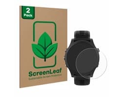 ScreenLeaf - Screenprotector voor Garmin Forerunner 935 - Duurzame schermbescherming Folie Beschermfolie transparant 2 Stuks