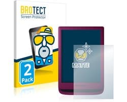 BROTECT - Screenprotector voor PocketBook Touch Lux 5 - Folie Beschermfolie matte 2 Stuks