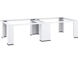 Wasmachine Droger Verhoger - Apparaat Onderstel - Ergonomisch Gebruik - Stabiel Stalen Frame - 127 x 545 x 325 cm