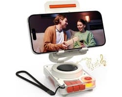 Draagbare Bluetooth Speaker met Telefoonstandaard en TF Card Slot - Draadloos & Compact