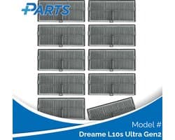 Dreame L10s Ultra Gen2 Filters (10 Stuks, Plus.Parts® alternatief voor RHF14)