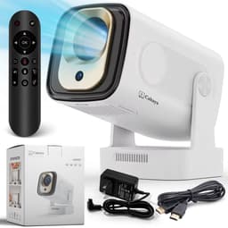 Cahaya Nova - Mini Beamer - 4K ondersteuning - mini projector - draagbare beamer - projector / beamer - Geïntegreerd Android 14.0 systeem - Screen mirroring smartphone - Home cinema — thumbnail 5