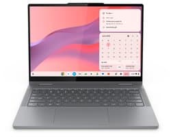 Lenovo Chrome 2in1 14ITN10 Intel® N N355 Chromebook 35,6 cm (14") Touchscreen WUXGA 8 GB LPDDR5-SDRAM 256 GB UFS Wi-Fi 6E (802.11ax) ChromeOS Engels Grijs