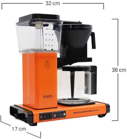 Moccamaster KBG Select - Filterkoffiezetapparaat - Orange - 5 jaar garantie — thumbnail 4