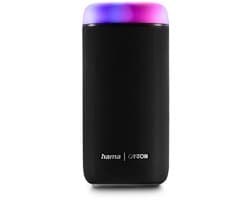 Hama Bluetooth speaker - Glow Pro - 5 Lichtmodi - IPX4 - 30W - Zwart