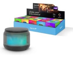 Draagbare Bluetooth 5.1 Luidspreker met Micro SD, 15 LED Lichtmodi, 360° Geluid en Handsfree Functie