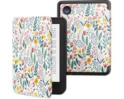Ultra Slim Folio Case - voor Kobo Clara BW/Clara Colour/Clara 2E 6" - Auto Wake/Sleep - Bloemen