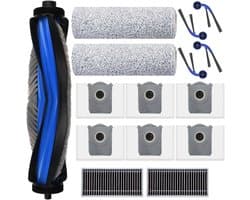 Accessoires Geschikt voor Ecovacs Deebot T80 omni, JKOISL 1*hoofdborstel 6*stofzakken 4*zijborstels 2*filters 2*mopdoekjes, reserveonderdelen robotstofzuiger accessoireset