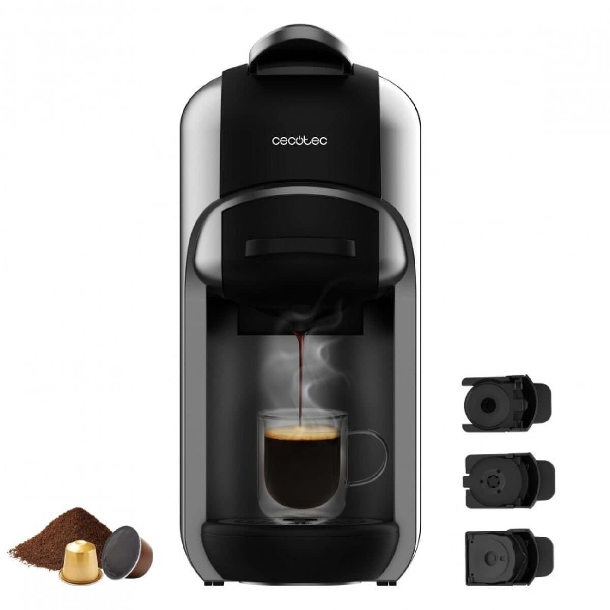Capsule Koffiemachine Cecotec FreeStyle Compact 1450 W Zwart 19 bar 600 ml — afbeelding 1