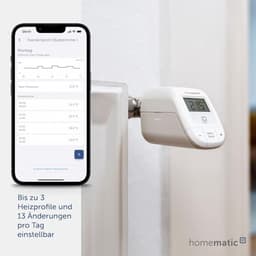 Slimme radiatorthermostaten set - 3x digitale thermostaten voor optimale verwarming, energiebesparing, bediening via app en spraak — thumbnail 3