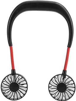 Draagbare Hangende Nekventilator met 3 Snelheden - USB Oplaadbare Mini Ventilator voor Thuis en Buiten — thumbnail 1