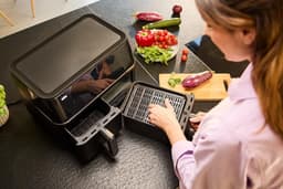 Braun TwinCook 5 TD5030IBK - Dubbele Airfryer - 10 L - 2x5L Vaatwasbestendige Lades - 2400 W — thumbnail 8