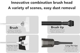 Cordless Vacuum Cleaner, 4 in 1 Lightweight Household Cordless Vacuum Cleaner with Powerful Suction, 30 Minutes Working Time Handheld Vacuum Cleaner for Hardwood Floors, Carpet, Car — thumbnail 2