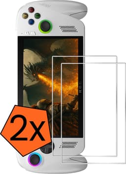 Screenprotector - Geschikt voor Xbox Ally Screenprotector Bescherm Glas - Tempered Glass Geschikt voor ROG Xbox Ally Screen Protector - 2 PACK — thumbnail 1
