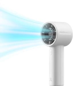 Mini Handventilator met 5000 mAh - Draagbare Ventilator voor Reizen en Outdoor Activiteiten — thumbnail 2