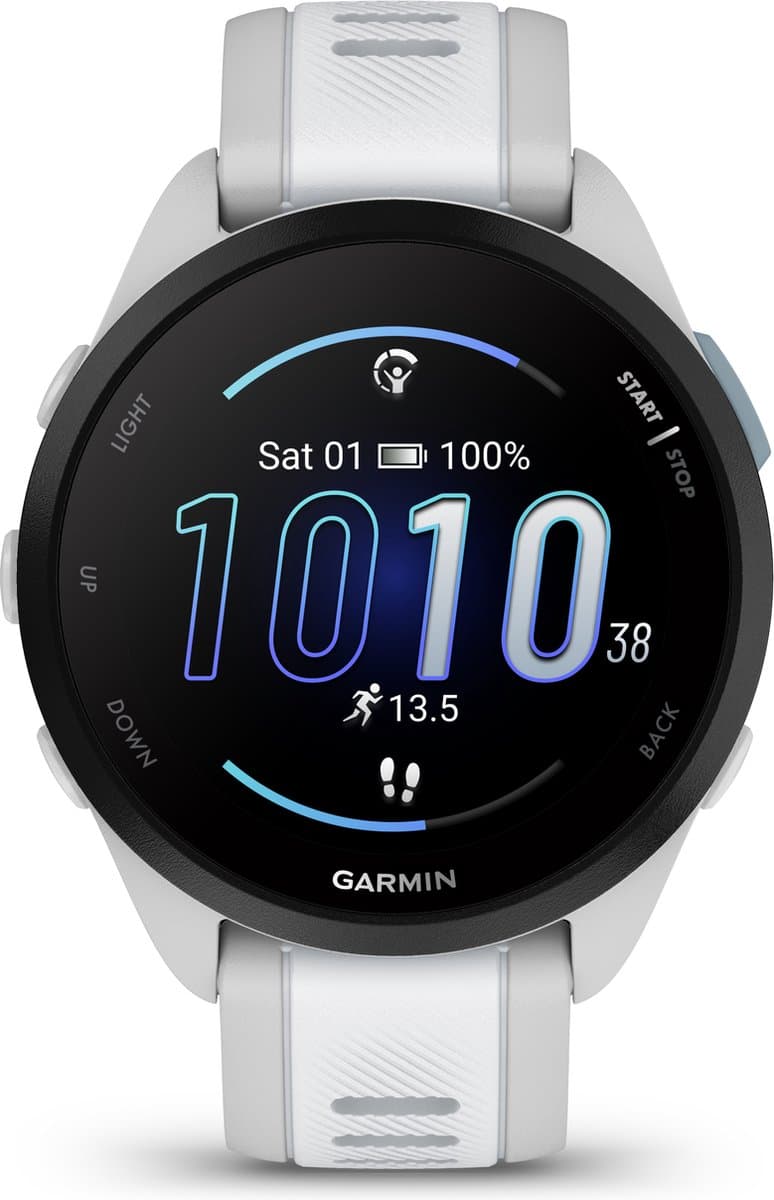 GARMIN Forerunner 165 Smartwatch Wit — afbeelding 1