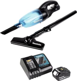 Makita DCL 180 RG1 B accu stofzuiger 18 V zwart + 1x oplaadbare accu 6.0 Ah + lader — thumbnail 2