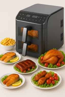 Hetelucht Friteuse Dubbel — thumbnail 7