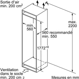 Bosch Serie 6 KIS86AFE0 - Inbouw koel-vriescombinatie — thumbnail 10
