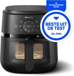 Philips 2000 Series Airfryer - NA220/00 - Kijkvenster - RapidAir - 4.2L - Tot 4 Personen - Zwart — thumbnail 13