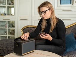 Tracer - Draagbare luidspreker - Speaker met Bluetooth en FM-radio, 30W, zwart, M30 — thumbnail 3