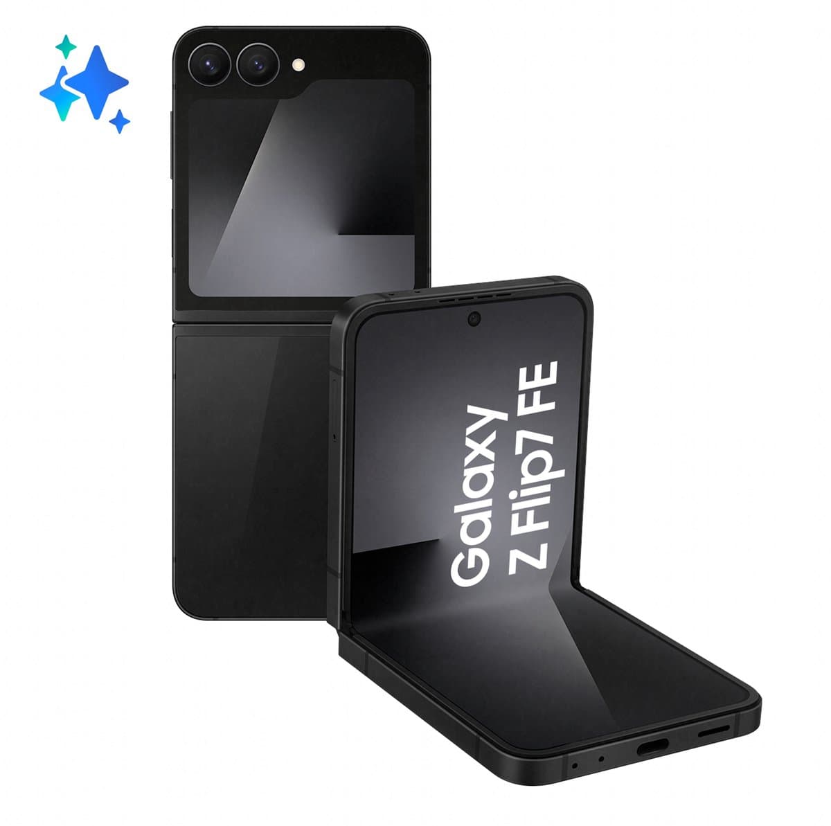 Samsung Galaxy Z Flip7 FE 5G – 128GB – Zwart — afbeelding 1