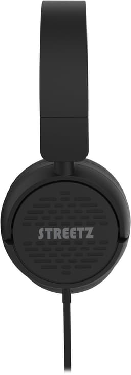 Streetz H100-BLK hoofdtelefoon/headset Hoofdtelefoons Bedraad Hoofdband Muziek Zwart — thumbnail 3